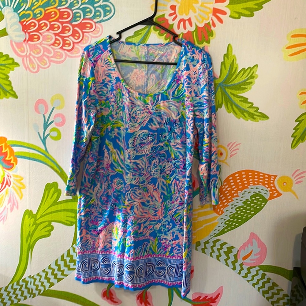 Barely Worn- lovely Lilly Pulitzer Cotton Dress